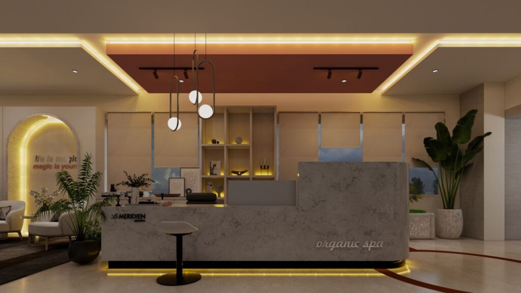 Interior Le Meridien SPA Hotel Receptionist, Jakarta Pusat Interior Le Meridien SPA Hotel Receptionist, Jakarta Pusat